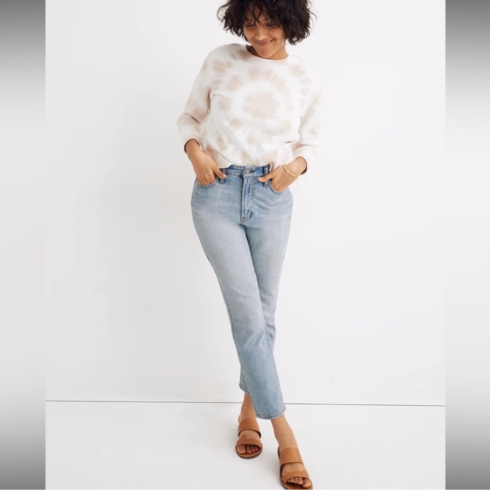 Madewell The Curvy Perfect Vintage Jean in Fitzgerald Wash K7526 Size 25